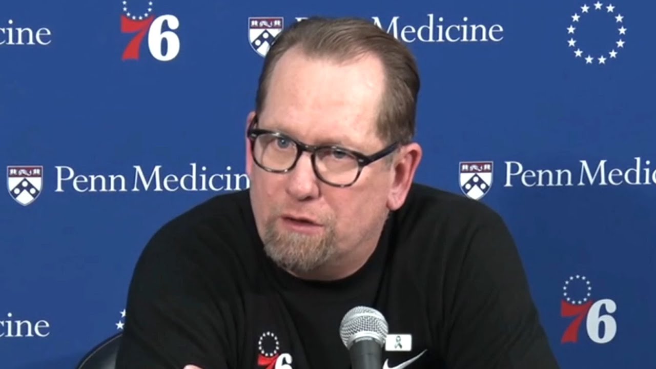 Nick Nurse PostGame Interview | Philadelhia 76ers vs Oklahoma City Thunder