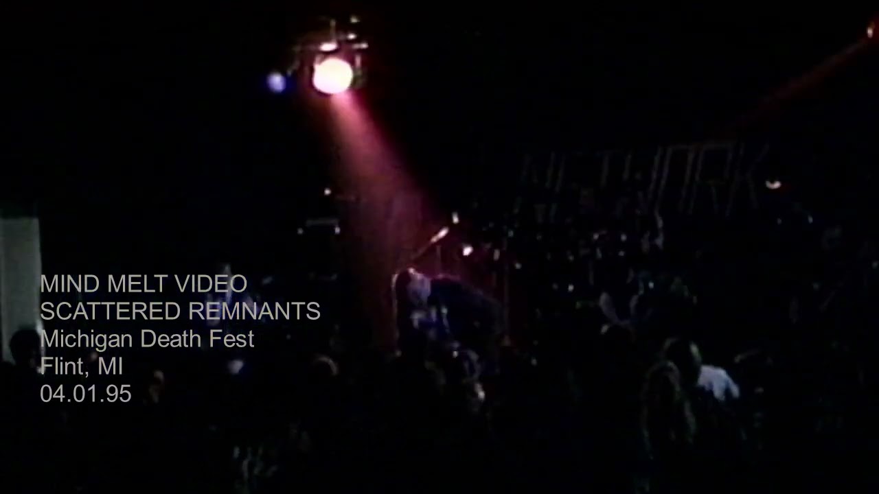 SCATTERED REMNANTS @ Michigan Death Fest at Network in Flint, MI USA from April 1, 1995