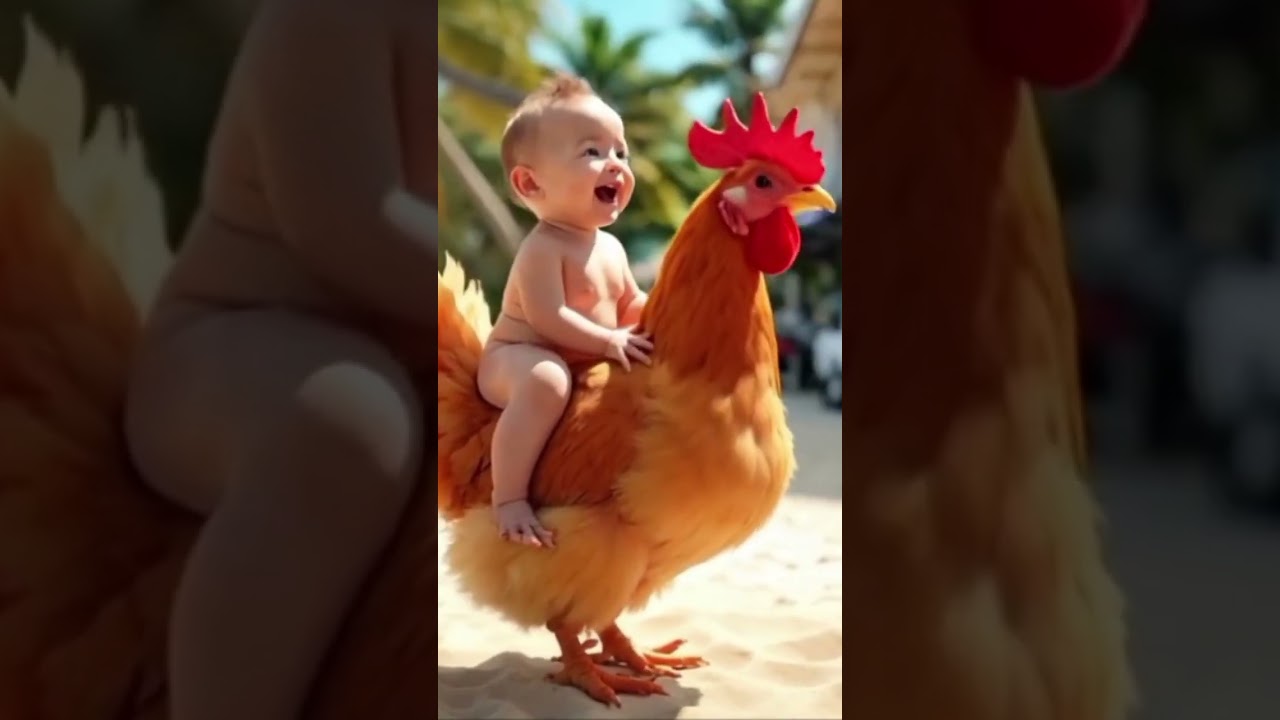 Top 10 best rooster crowing sound Effects compilation plus__funny chicken Noises