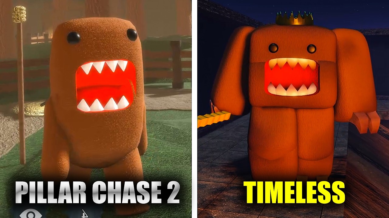 DOMO Skins Gameplay In Pillar Chase 2 & TimeLess!
