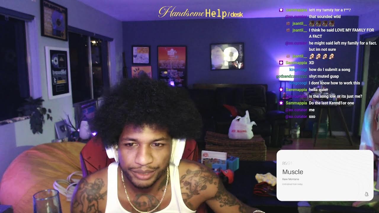 Listening to your music. : https://www.nero.fan/guapdad4000/live