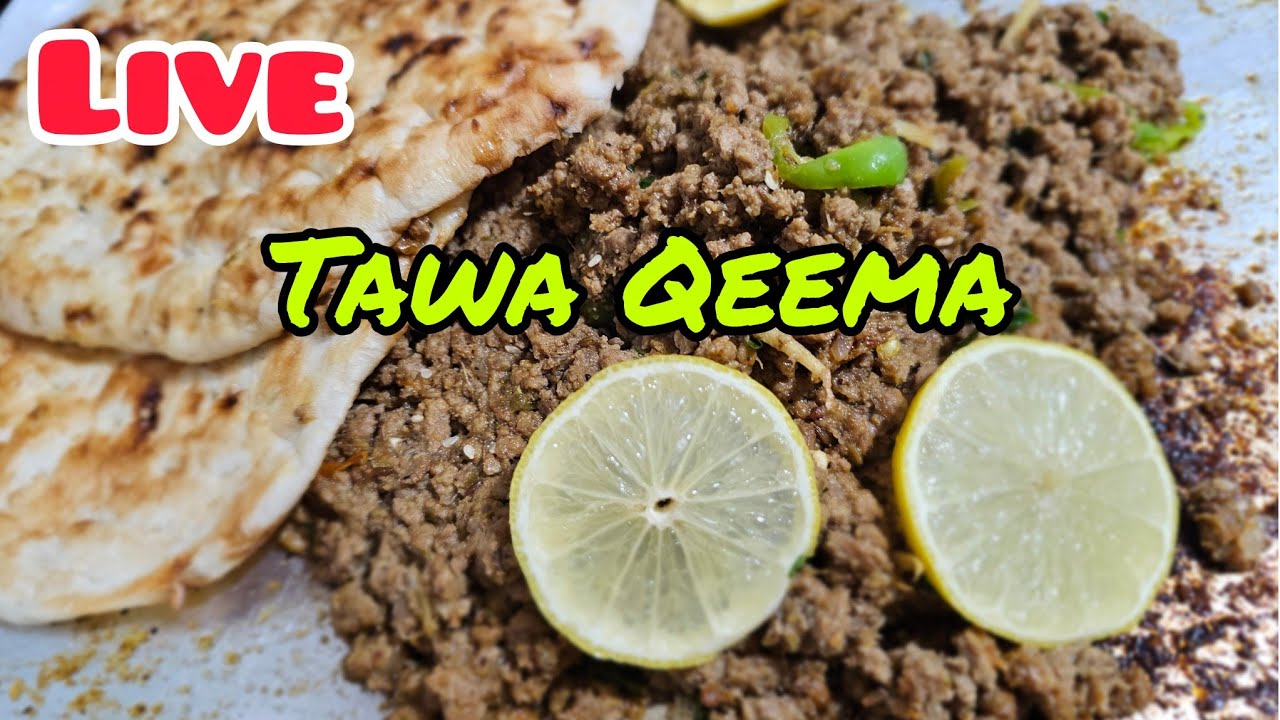 Tawa Qeema / BBQ Qeema / Lahori Qeema / Dhaba Style Qeema / قیمہ نان #familycookerofficial #keema 
