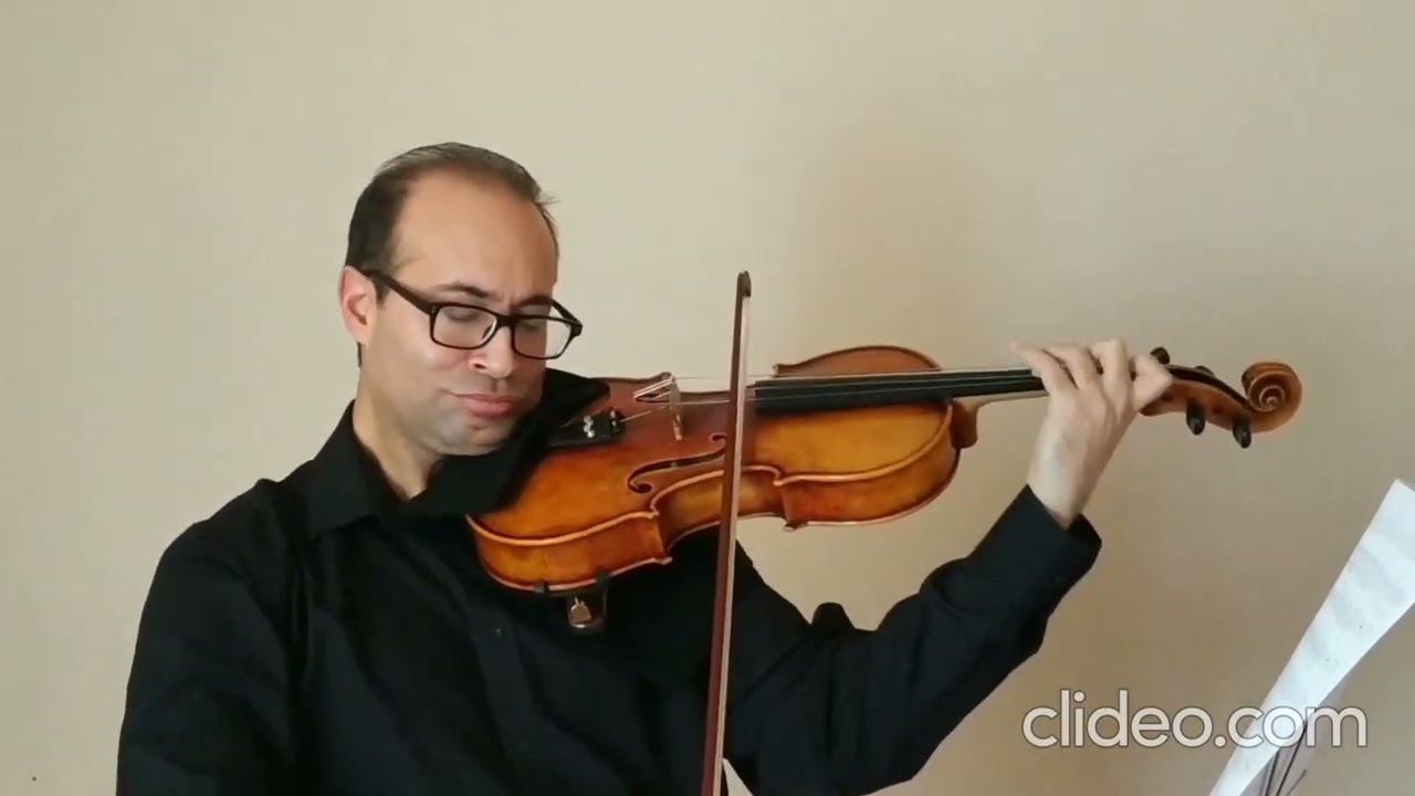 Häendel- Halvorsen: Passacaglia for Violin and Viola (violin part) [arr. viola]- Claudio Cañizares