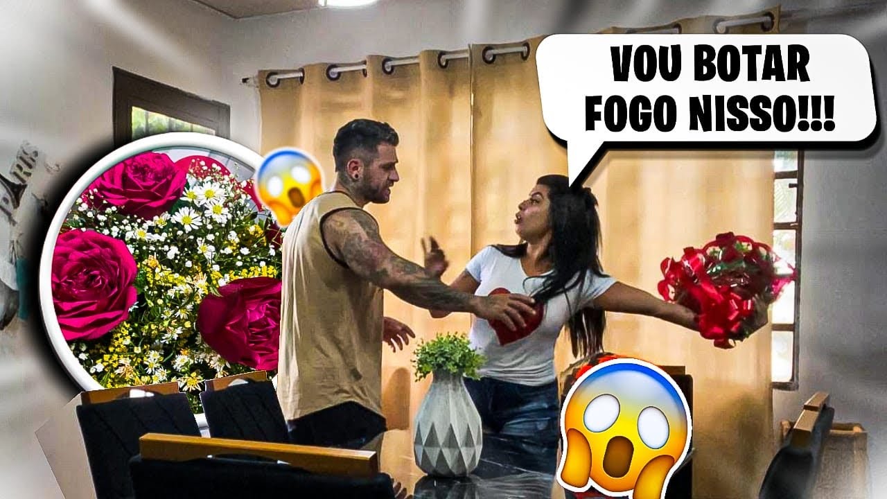 CREMOSA RECEBEU BUQUÊ DE UM ADMIRADOR SECRETO !