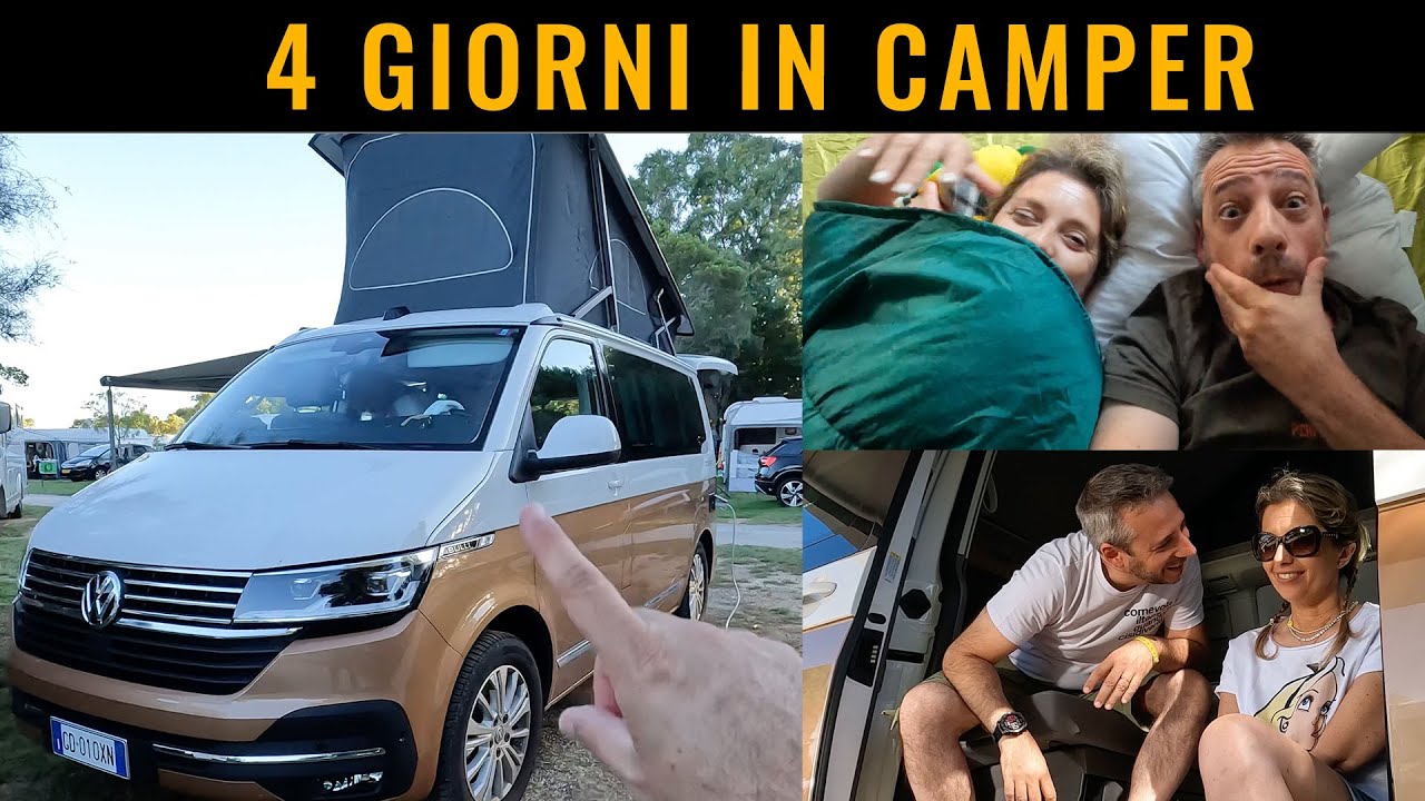 4 giorni in CAMPER con il VOLKSWAGEN CALIFORNIA