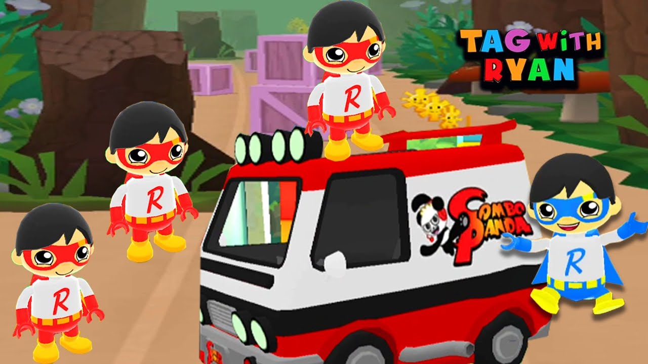 Tag With Ryan Red Titan Ryan Vs Road Trip Van Android Gameplay!!