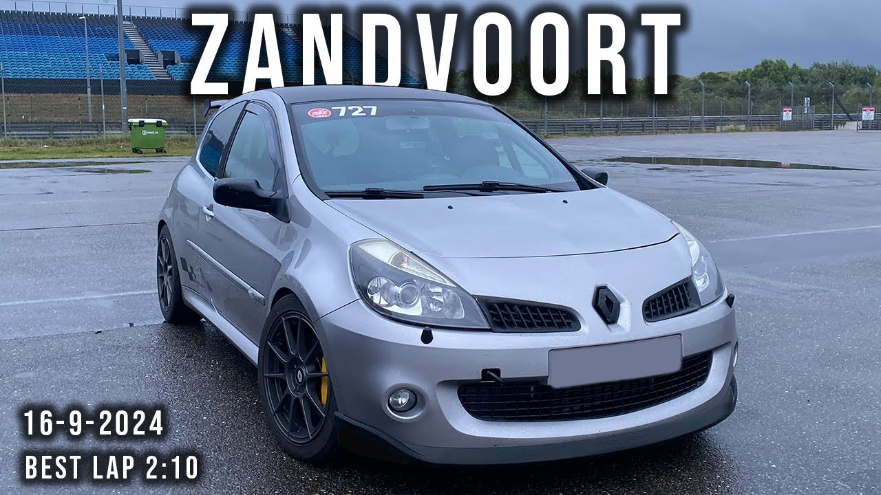 Clio 3 RS 197 on Zandvoort (16-9-2024)