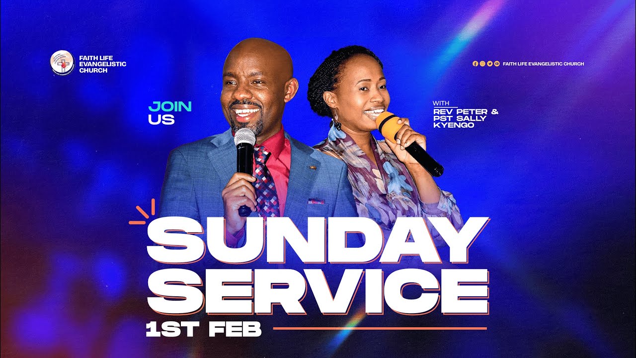 🔴SUNDAY  SERVICE ||1ST FEBRUARY 2026 || REV. PETER &  PST. SALLY KYENGO.