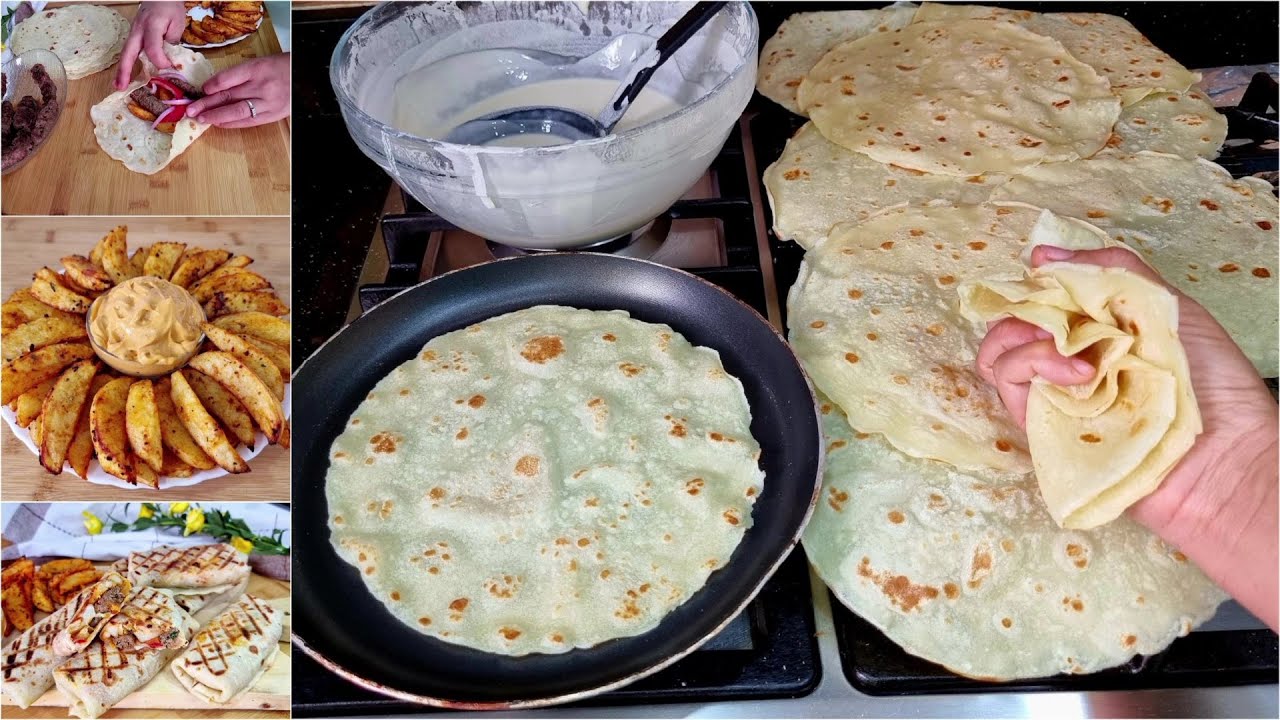 وداعا للدلك والتخمير👌🏻سندويتشات بالعجينة السائلة بحشوة سريعة بلا قلي ولا تشحار😋سهلة وديال اخر لحظة