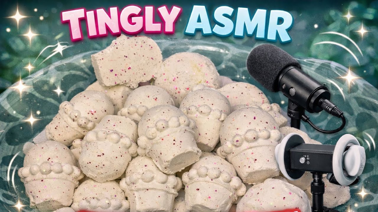 Tingly Mini Ice Cream ASMR | So satisfying & crunchy | @Chalkcrumbleasmr 