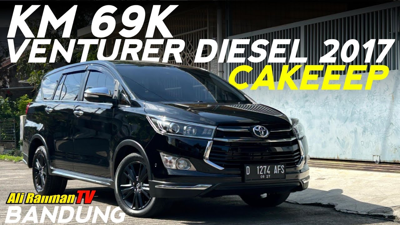 DIJUAL INNOVA VENTURER DIESEL MATIC 2017 | ALI RAHMAN TV BANDUNG