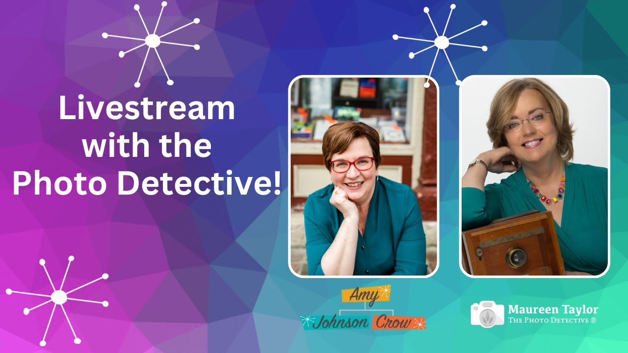 Learn about your family photos with the Photo Detective!