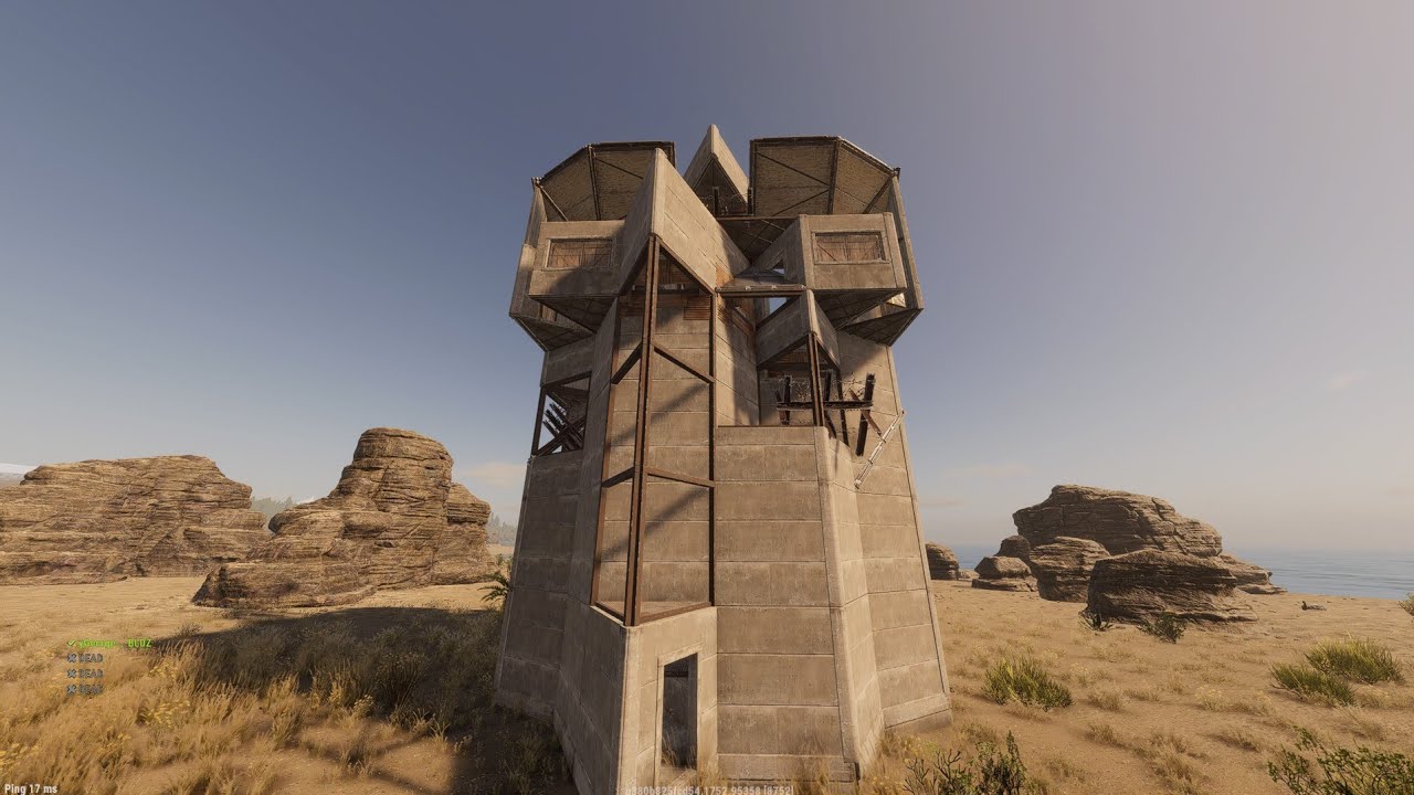 The Shard, snowball rust base (Walkthrough is on TikTok)