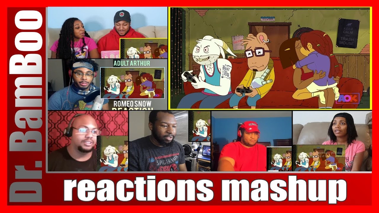 ADULT ARTHUR REACTIONS MASHUP