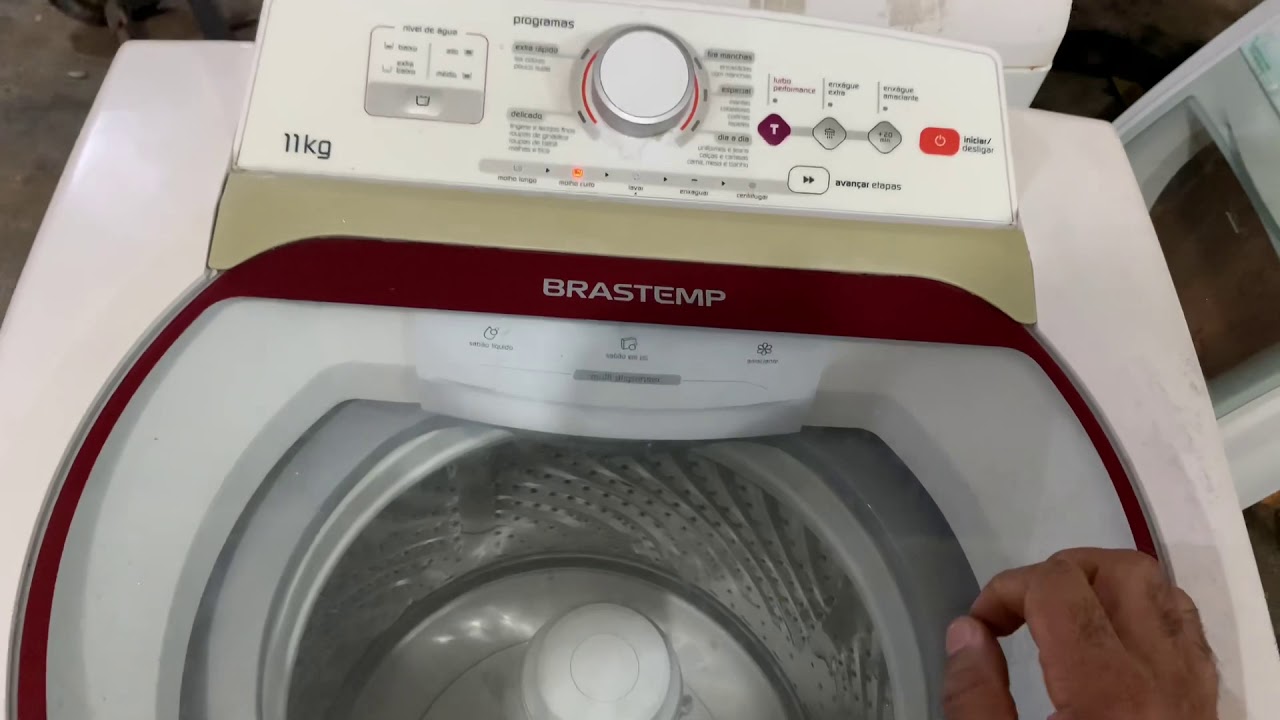 Auto Teste Lavadora Brastemp 11Kg! Auxílio no Diagnóstico!