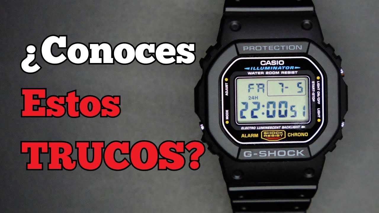 Todo lo que Necesitas Saber del Casio DW5600: Reseña Completa