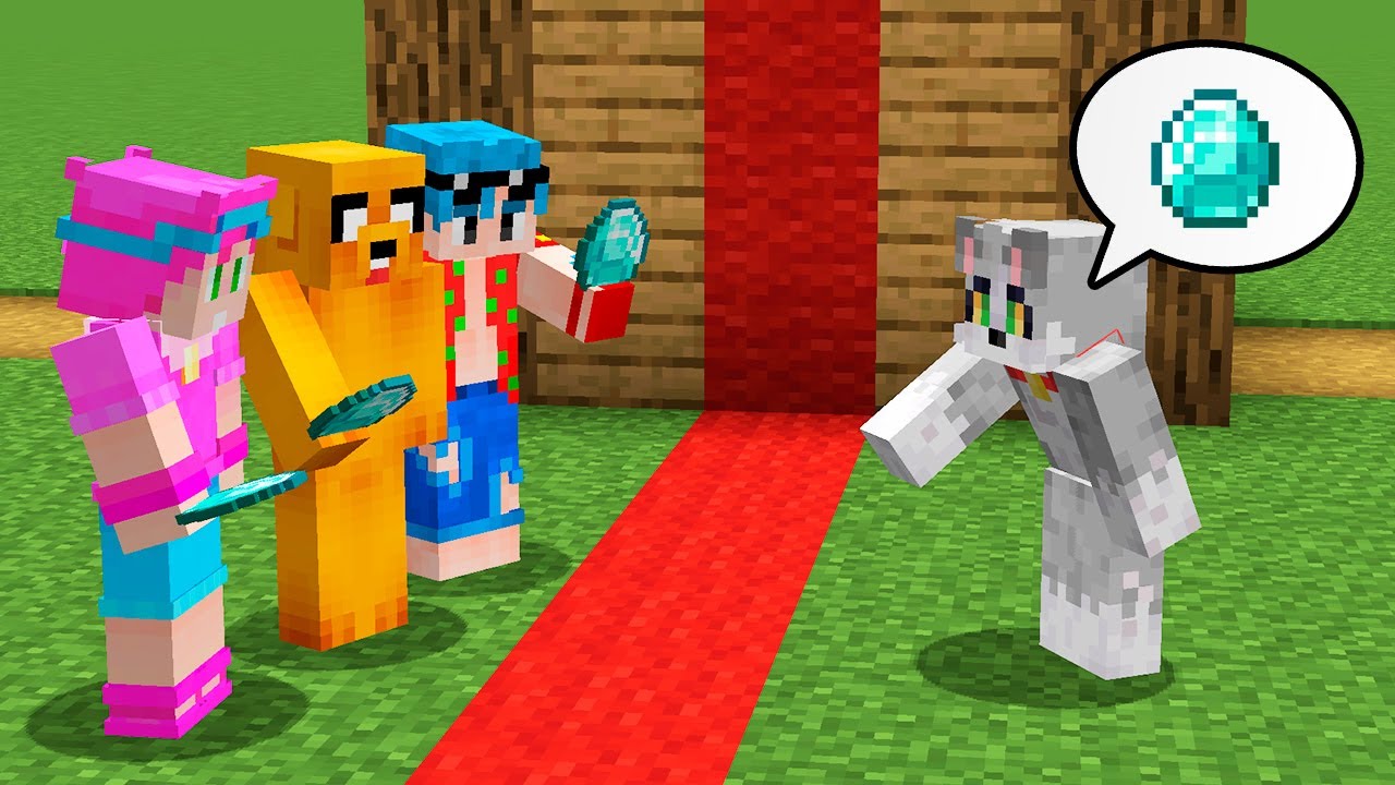 ¡DIVIDÍ la ALDEA por la MITAD en Minecraft! 🚨😂 LOS VECINOS #3