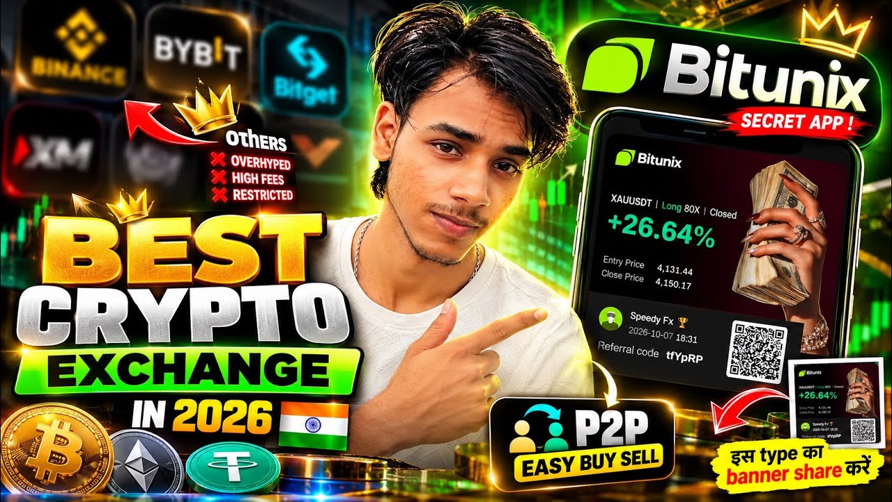 Best Crypto Exchange in India 2026? I Tested Bitunix &mdash; Is It Safe?🧐