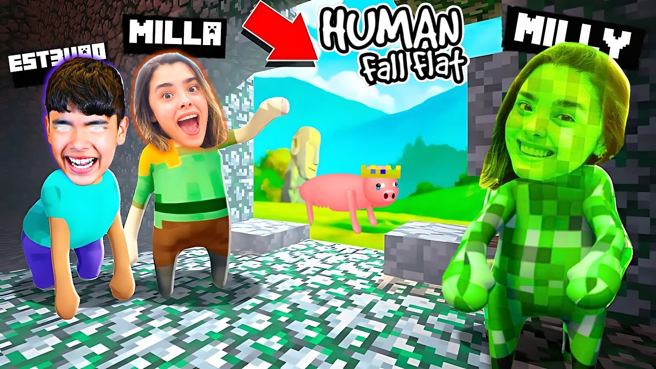 Viramos PERSONAGENS DO FILME MINECRAFT no JOGO das MASSINHAS!!