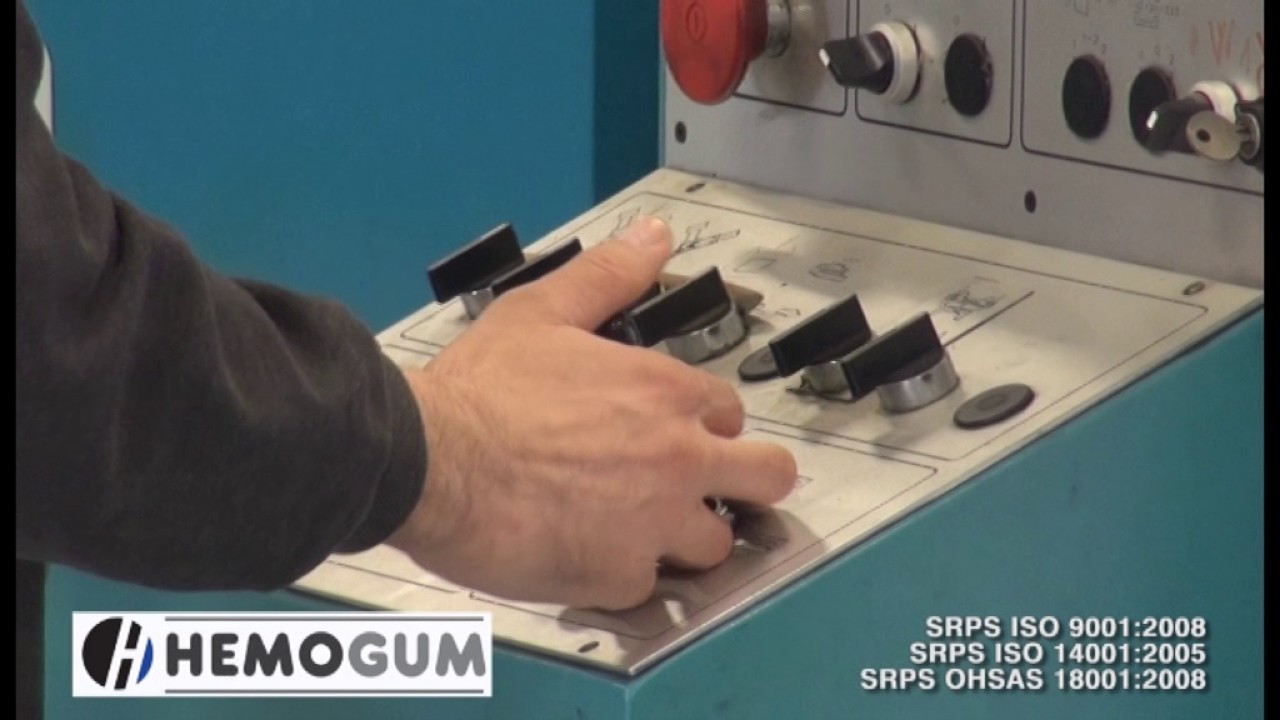 Hemogum production of technical rubber parts