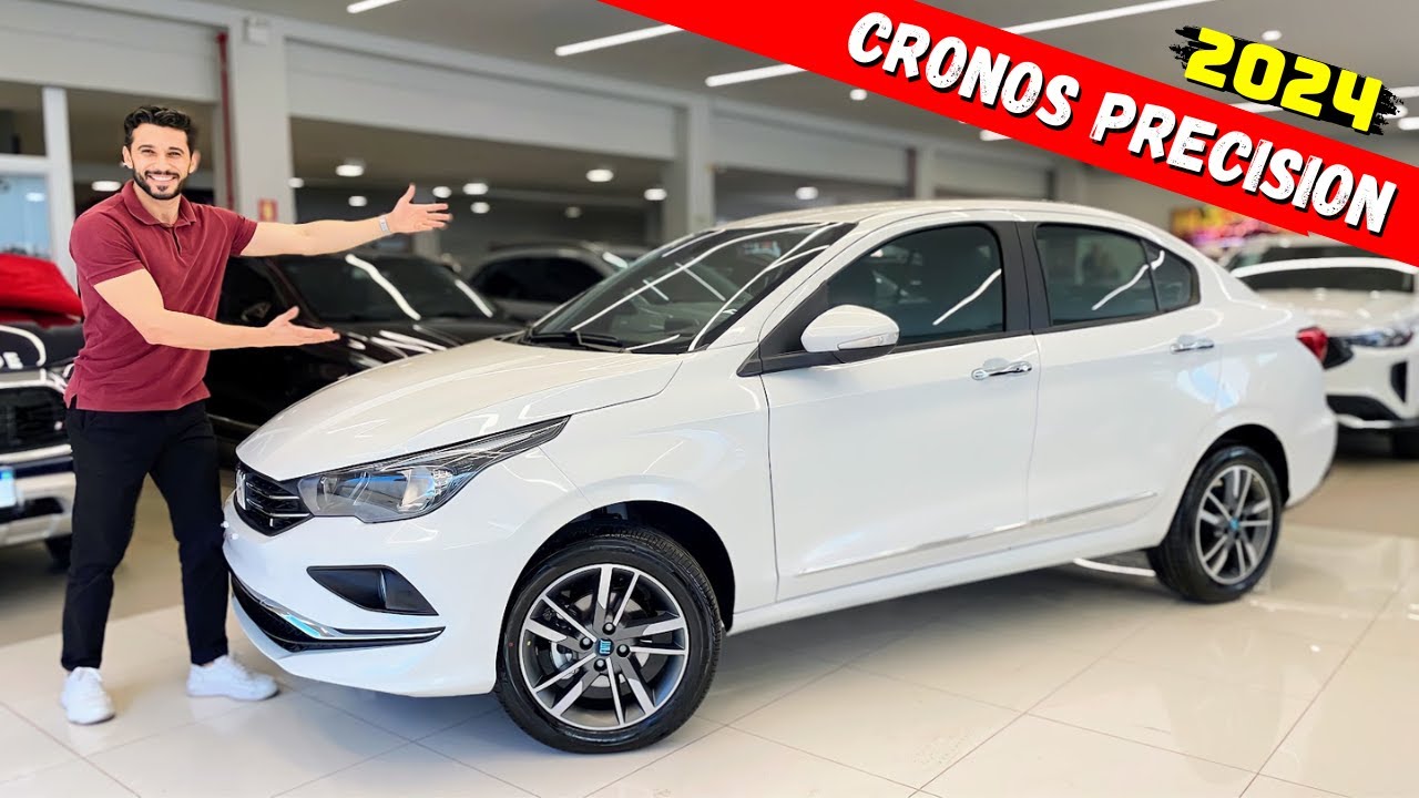 Fiat Cronos 2024 na versão PRECISION, versão mais completa