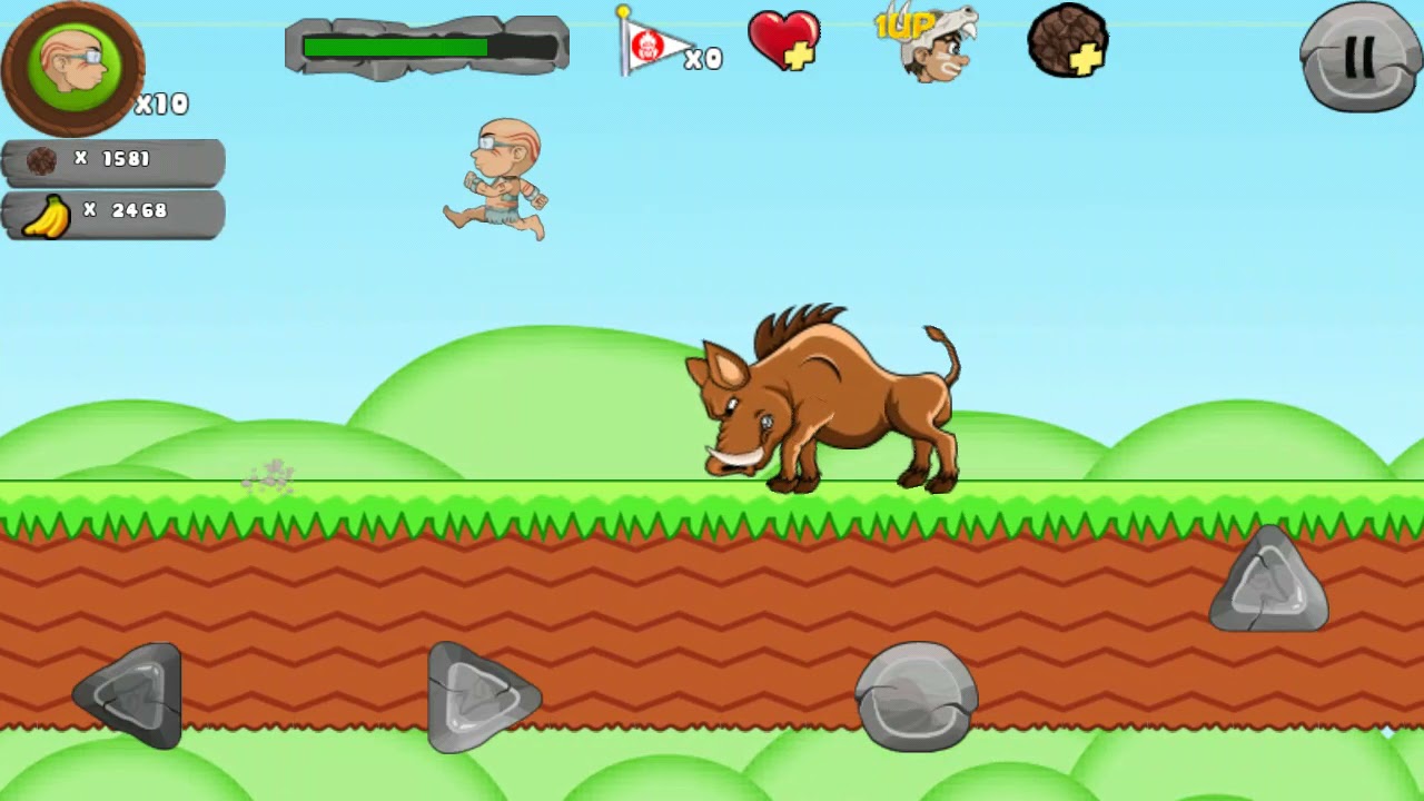 Jungle Adventure | World 5 | Level 1 | Android gameplay