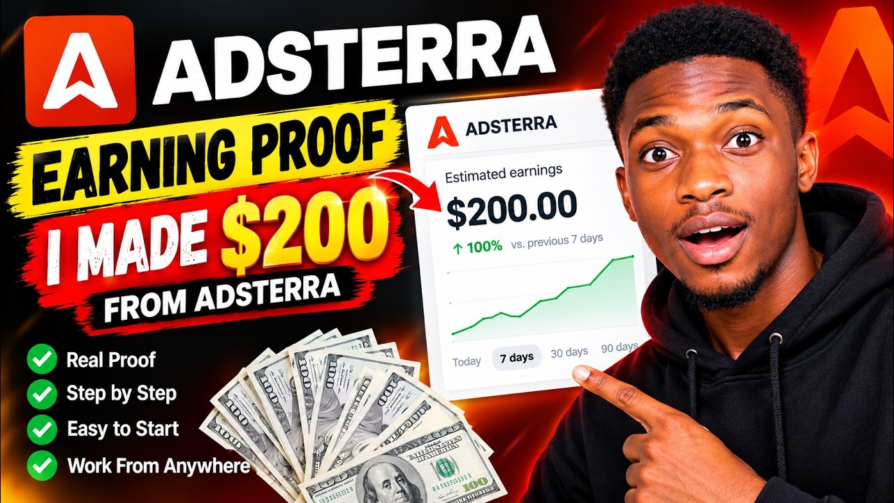 Adsterra Earning Proof: How I Made $200 From Adsterra | Adsterra Payment Proof
