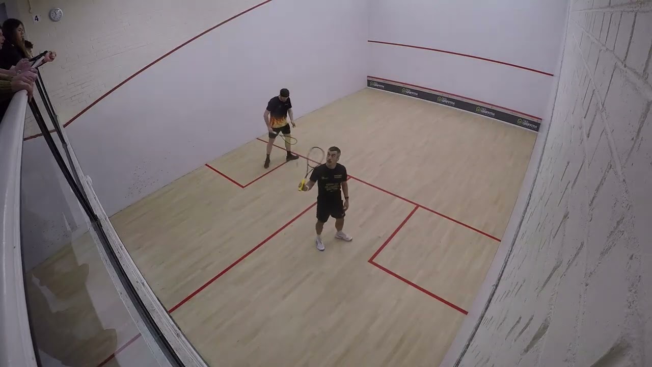 SQUASH EAST GLOS V DEVON  WILL SALTER V JAMES SNELL