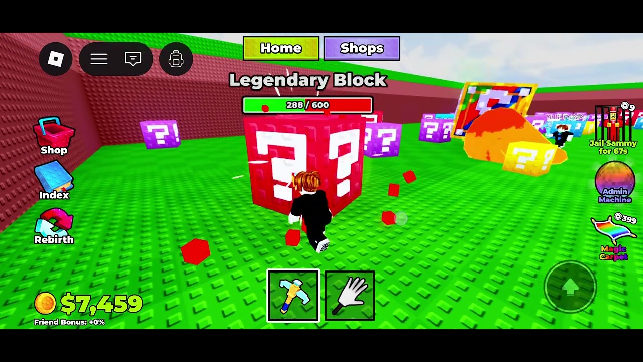 Lucky Block Toota aur Mil Gaya OP Item! 😍 | Roblox Gameplay Hindi