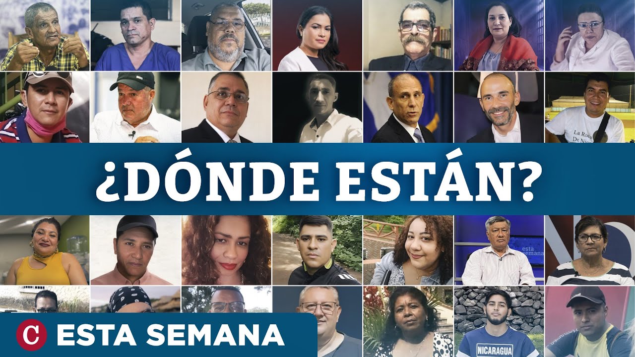 ¿Quiénes son los presos políticos desaparecidos en Nicaragua?