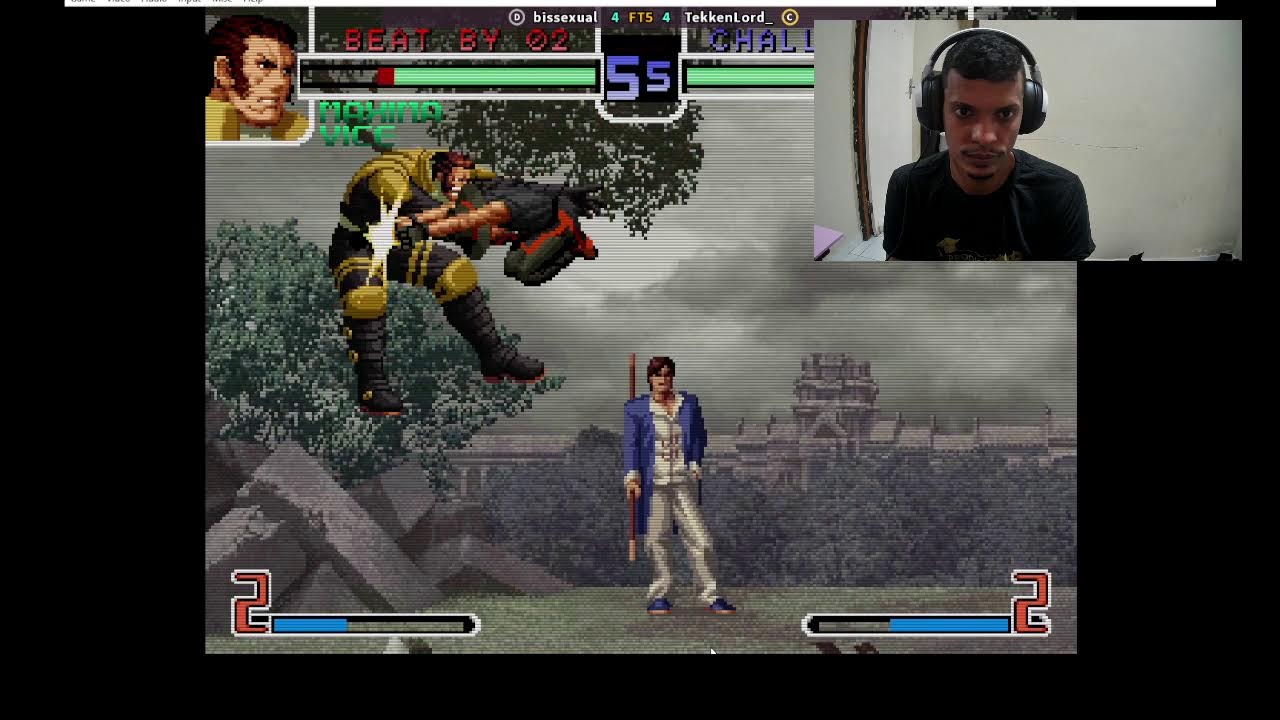 the king of fighters 2002 ao vivo