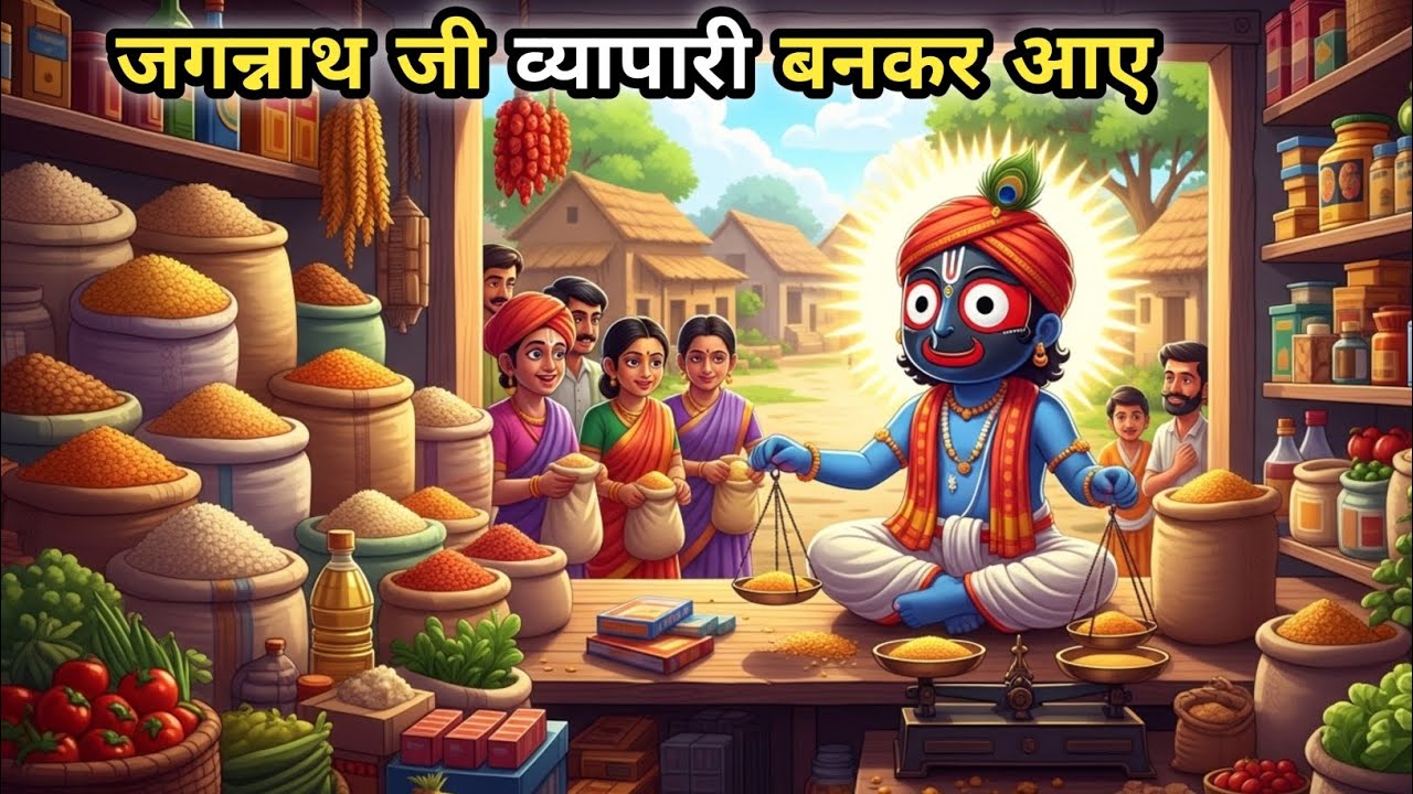 🥺जब भगवान जगन्नाथ बने व्यापारी | Hindi kahani |  Emotional Bhakti Story  | Hindi Story | Stories