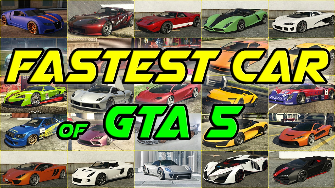 THE REAL FASTEST CAR OF GTA 5 ! TOP SPEED TEST OF ALL 26 SUPER CARS!