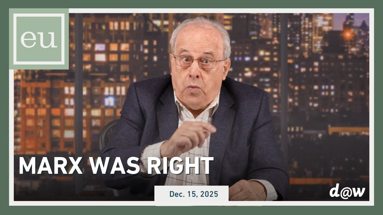 Economic Update: Marx Was Right