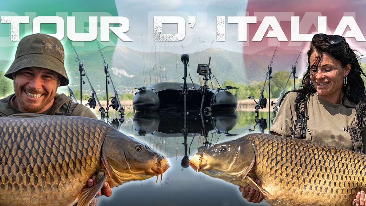 Tour D'Italia | Samir & Claire Arebi | A Month-Long Carp Fishing Adventure Across Italy