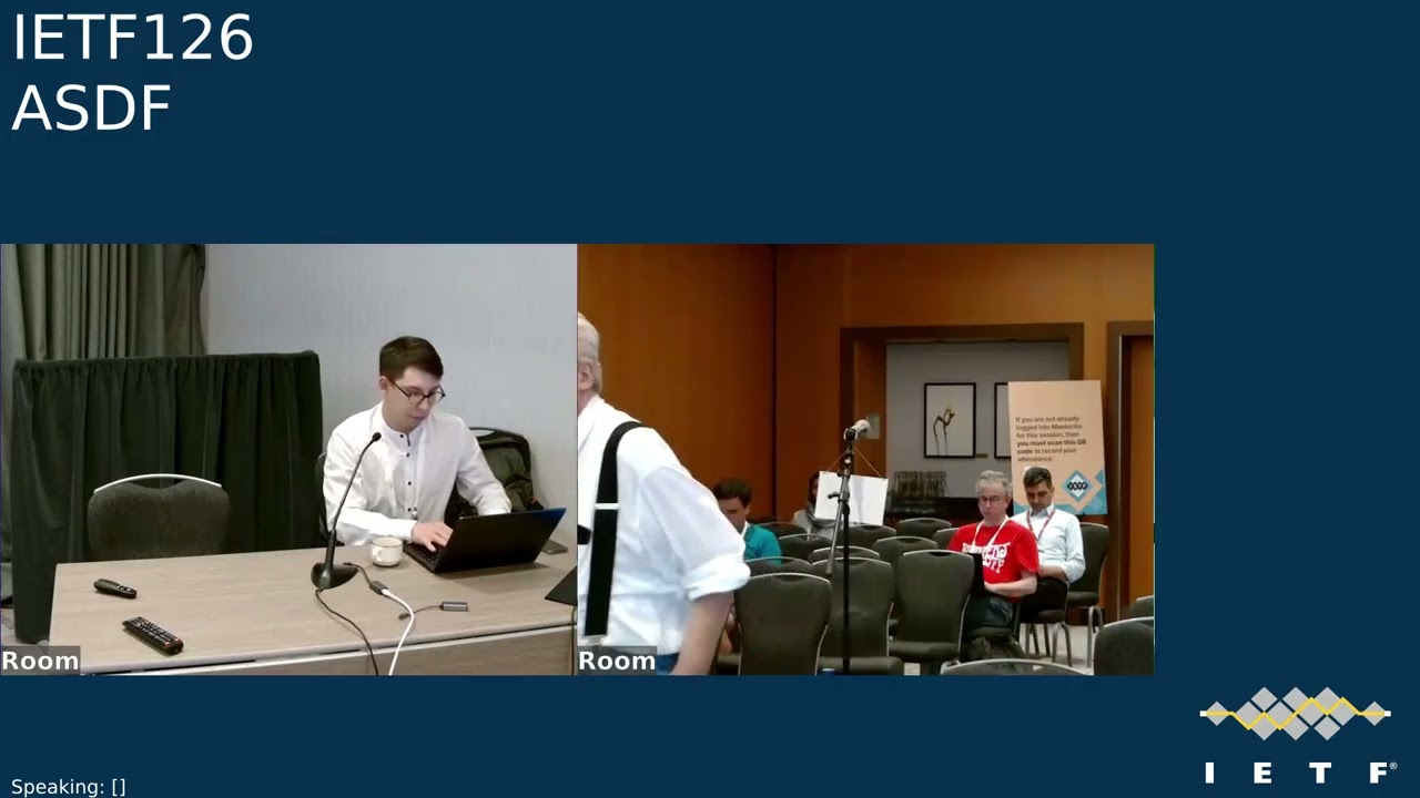 IETF 126: Формат семантического описания данных и взаимодействий вещей (ASDF) 21.07.2026 09:00