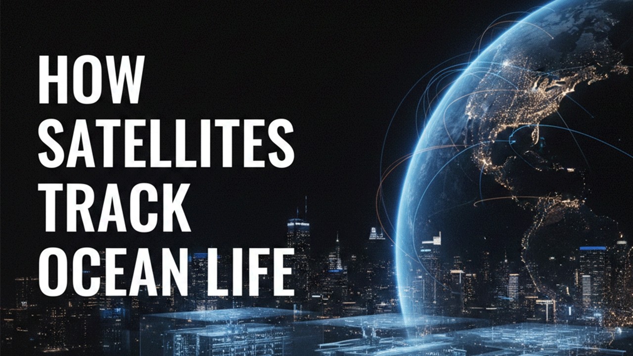 How Satellites Track Ocean Currents and Marine Life Remotely