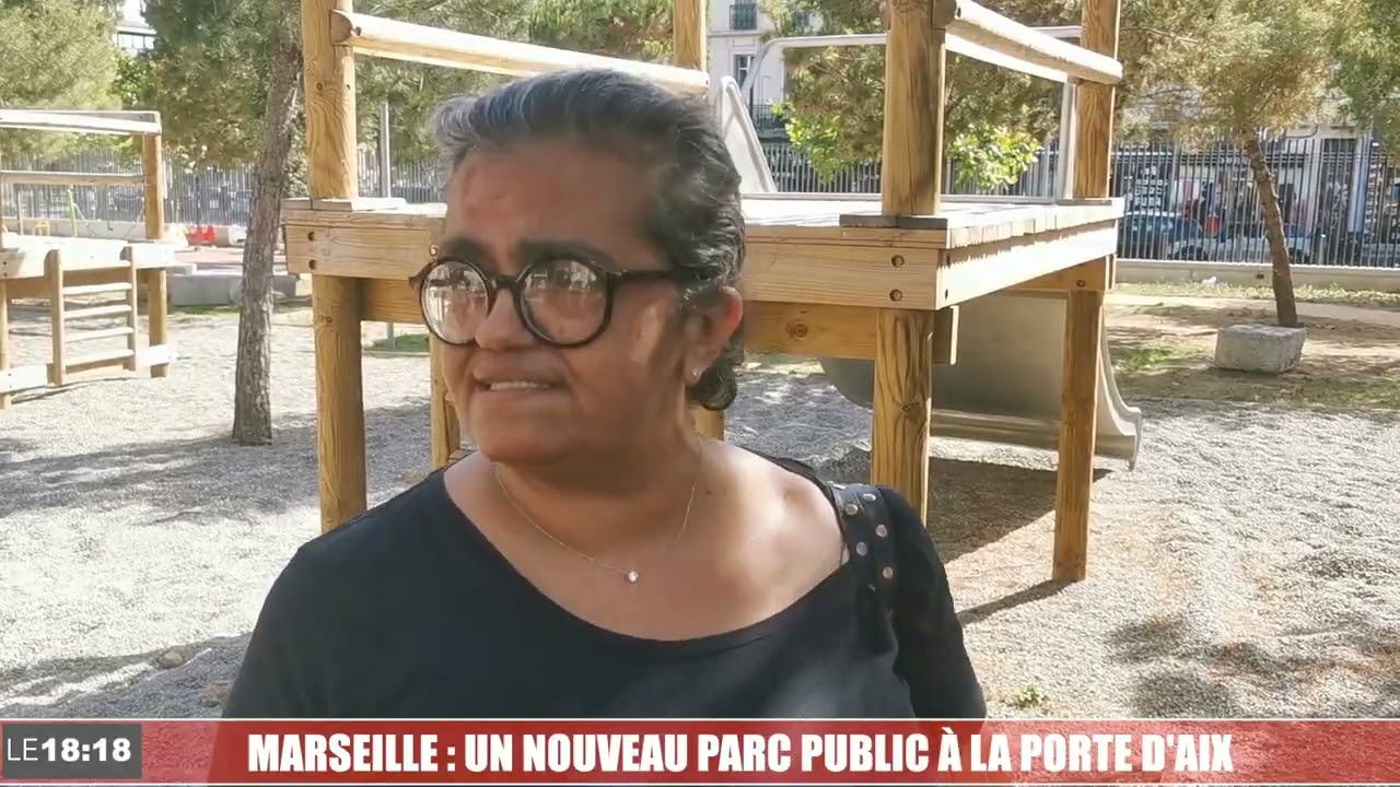 Marseille:  le parc public de la Porte d'Aix est enfin là !