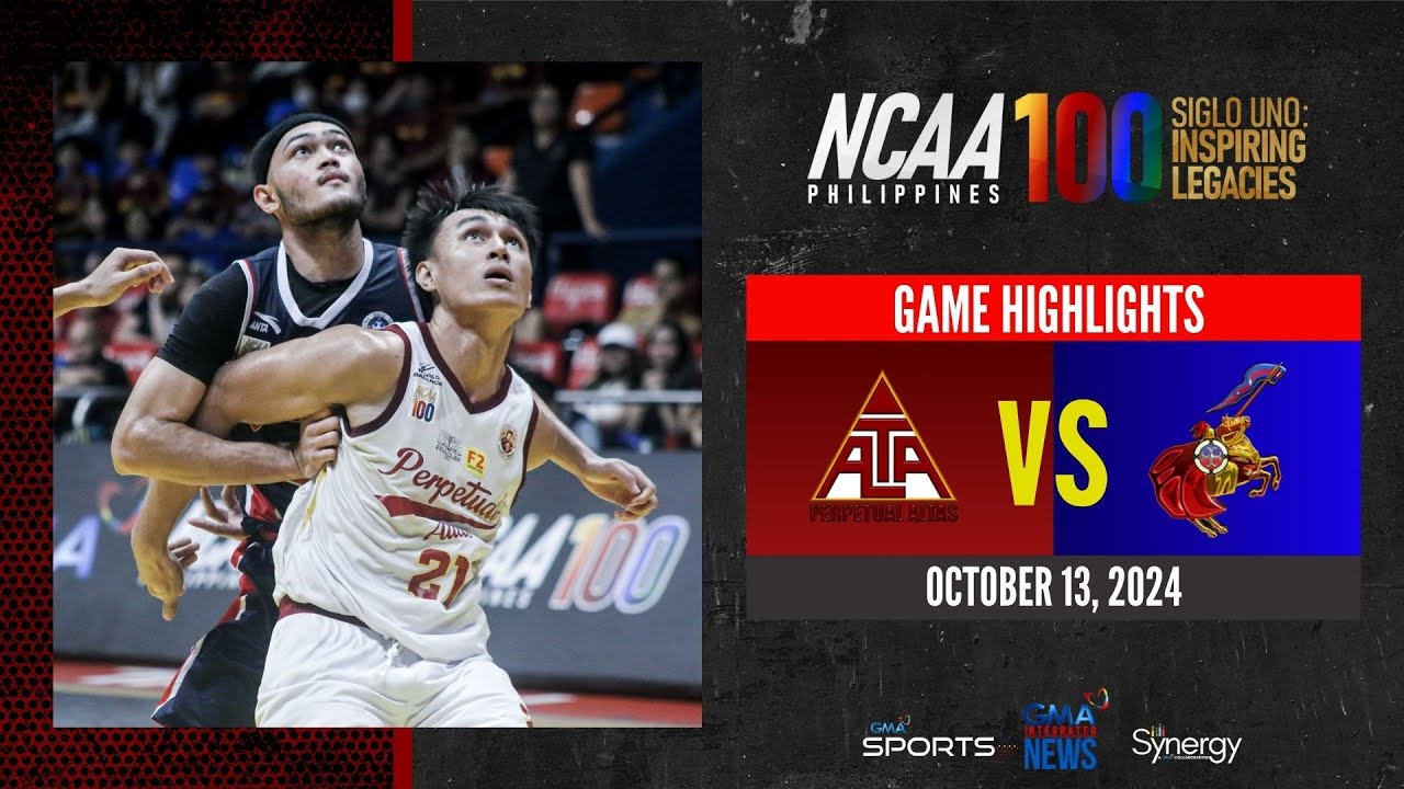 Perpetual vs. Letran (Men's Basketball Round 2 Highlights) | NCAA Season 100