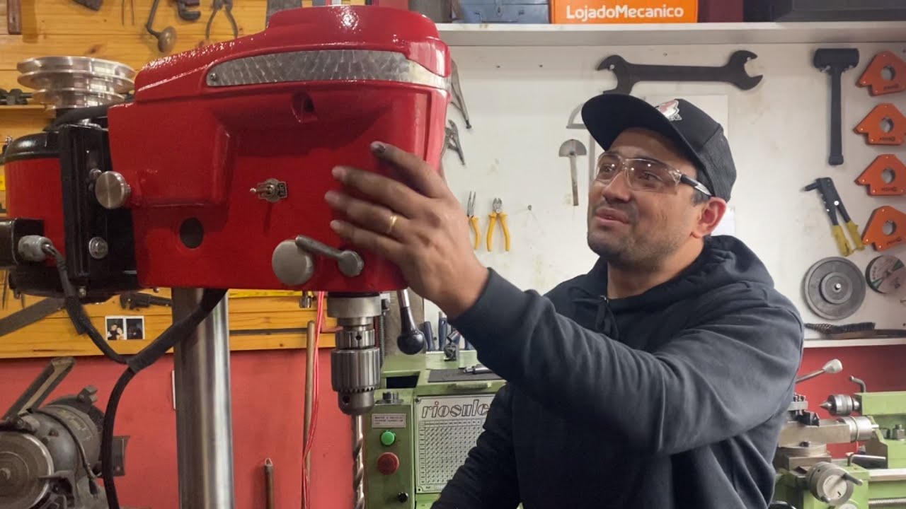 FURADEIRA DE BANCADA CRAFTSMAN ANTIGA AMERICANAS TOTALMENTE RESTAURADA