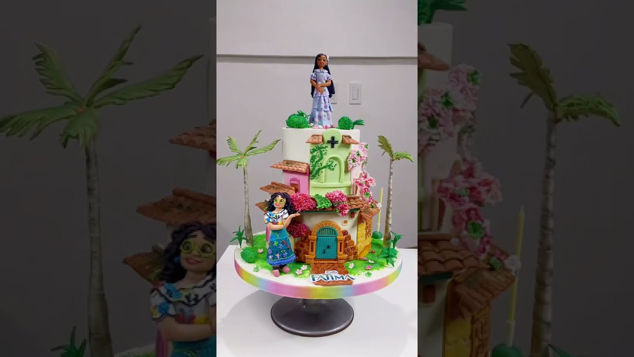 Encanto Theme Cake by The Flour & Sugar Project