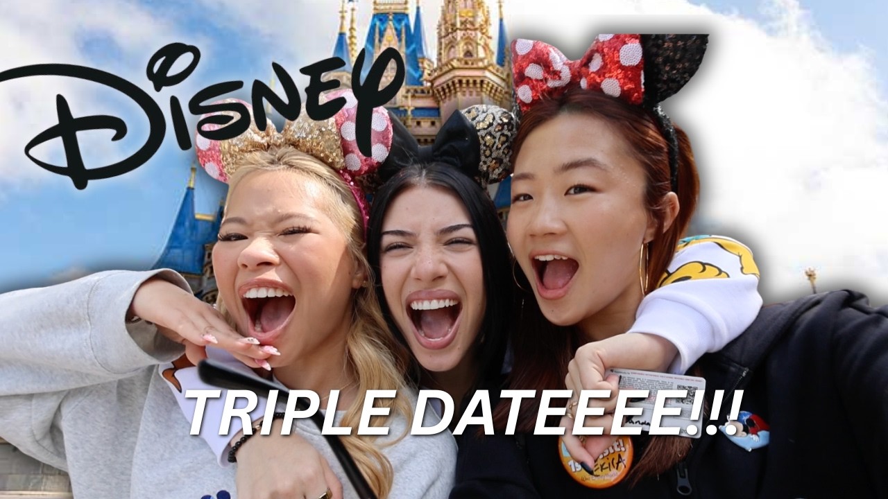 I WENT TO DISNEY WORLD FOR 24HRS *TRIPLE DATE*