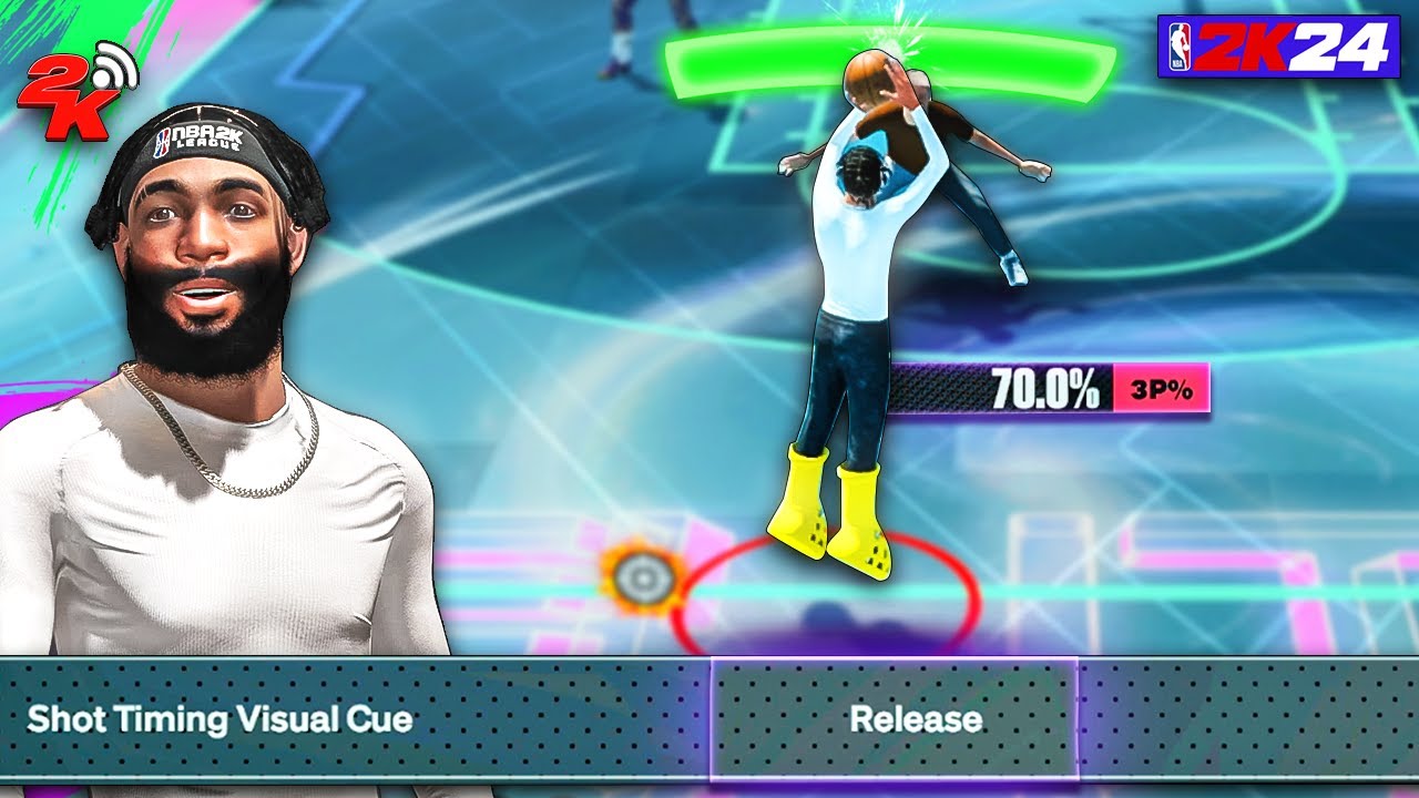 RELEASE Shot timing is OVERPOWERED !! How to INSTANTLY SHOOT BETTER in nba2k24
