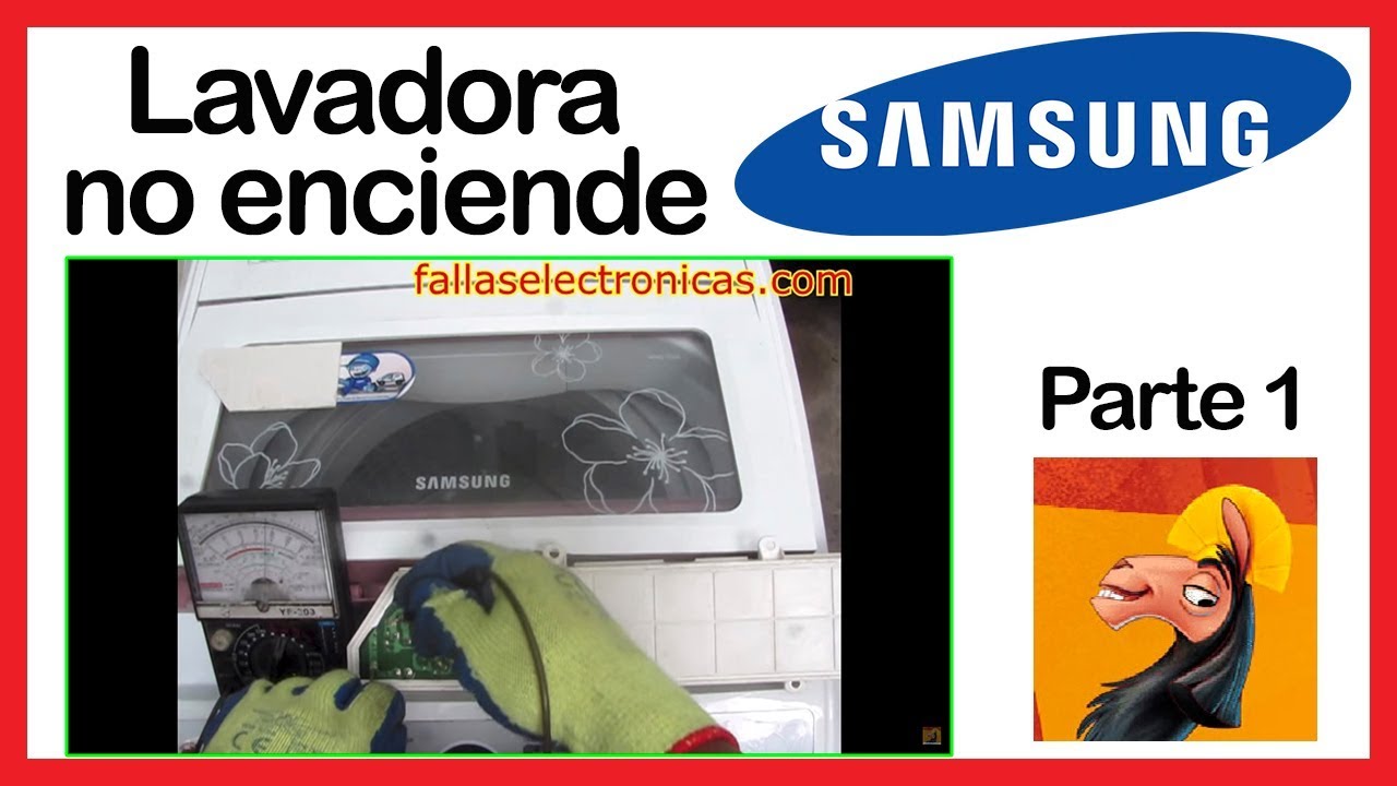 ➤ LAVADORA Samsung NO ENCIENDE ➤ REPARACIÓN de TARJETA 😃 parte 1