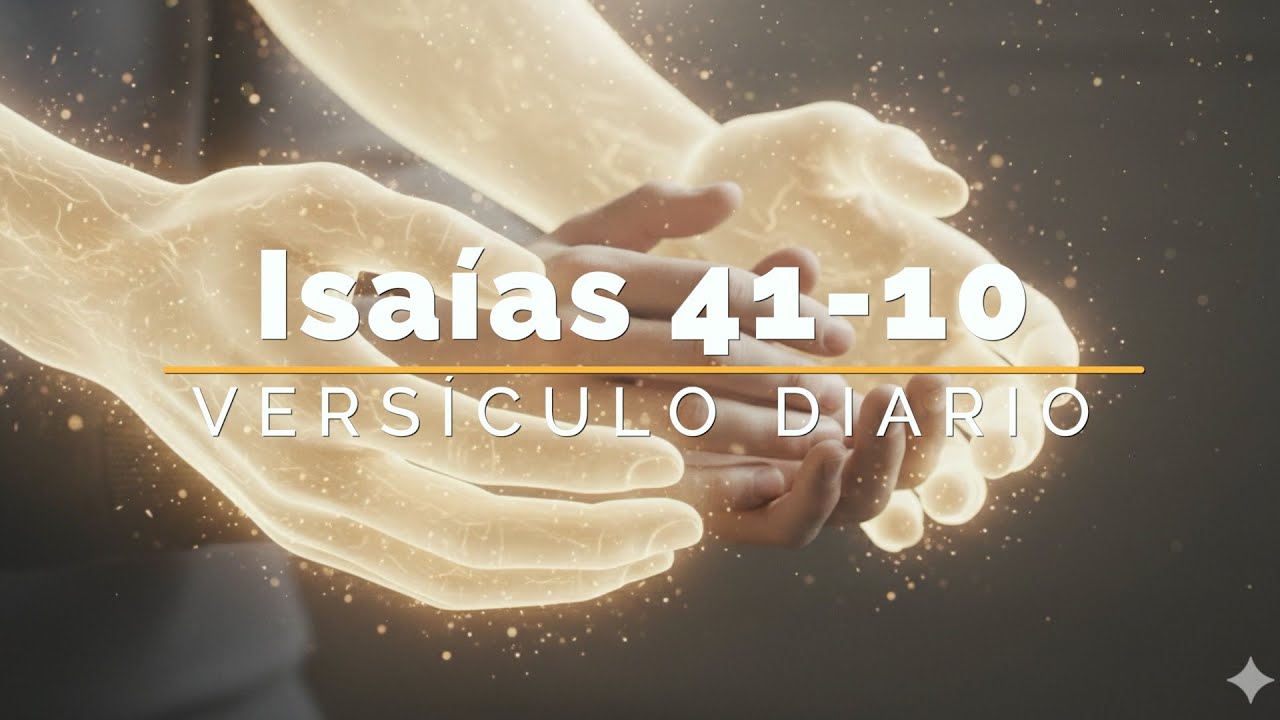 No Temas, Yo Estoy Contigo | La Triple Promesa de Fortaleza - Versículo diario: Isaias 41-10