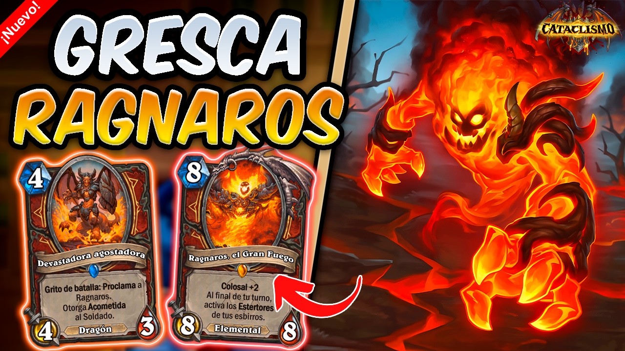 RAGNAROS es el MEJOR PROCLAMAR del FUTURO META (?)│GRESCA GUERRERO│CATACLISMO HEARTHSTONE