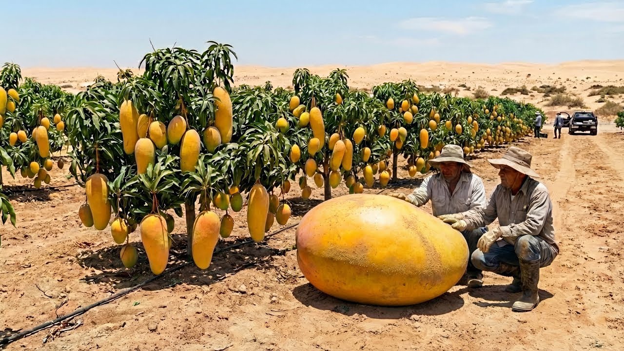Lograron cultivar mangos en el desierto ¿cumplirán los resultados con las expectativas