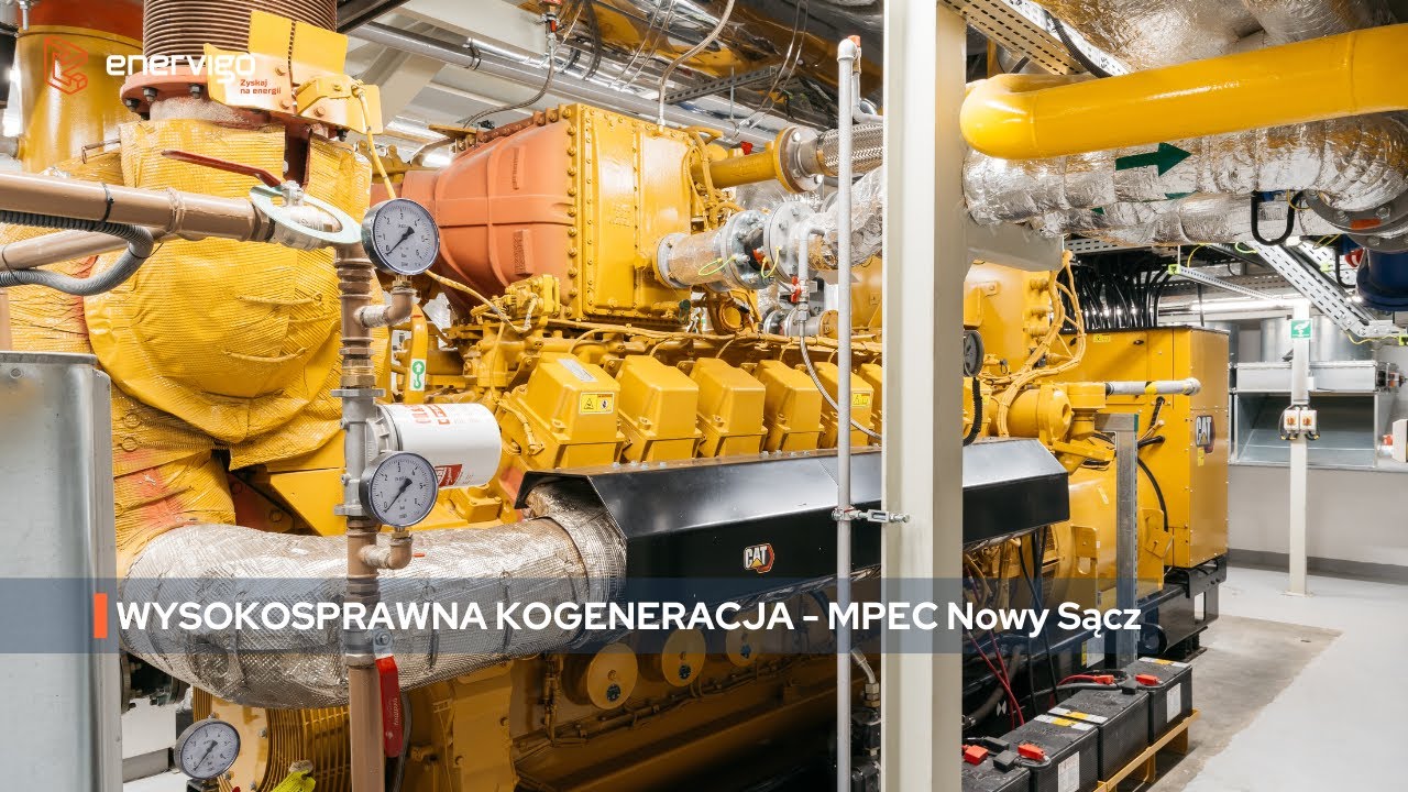 Wysokosprawna kogeneracja dla MPEC Nowy Sącz.