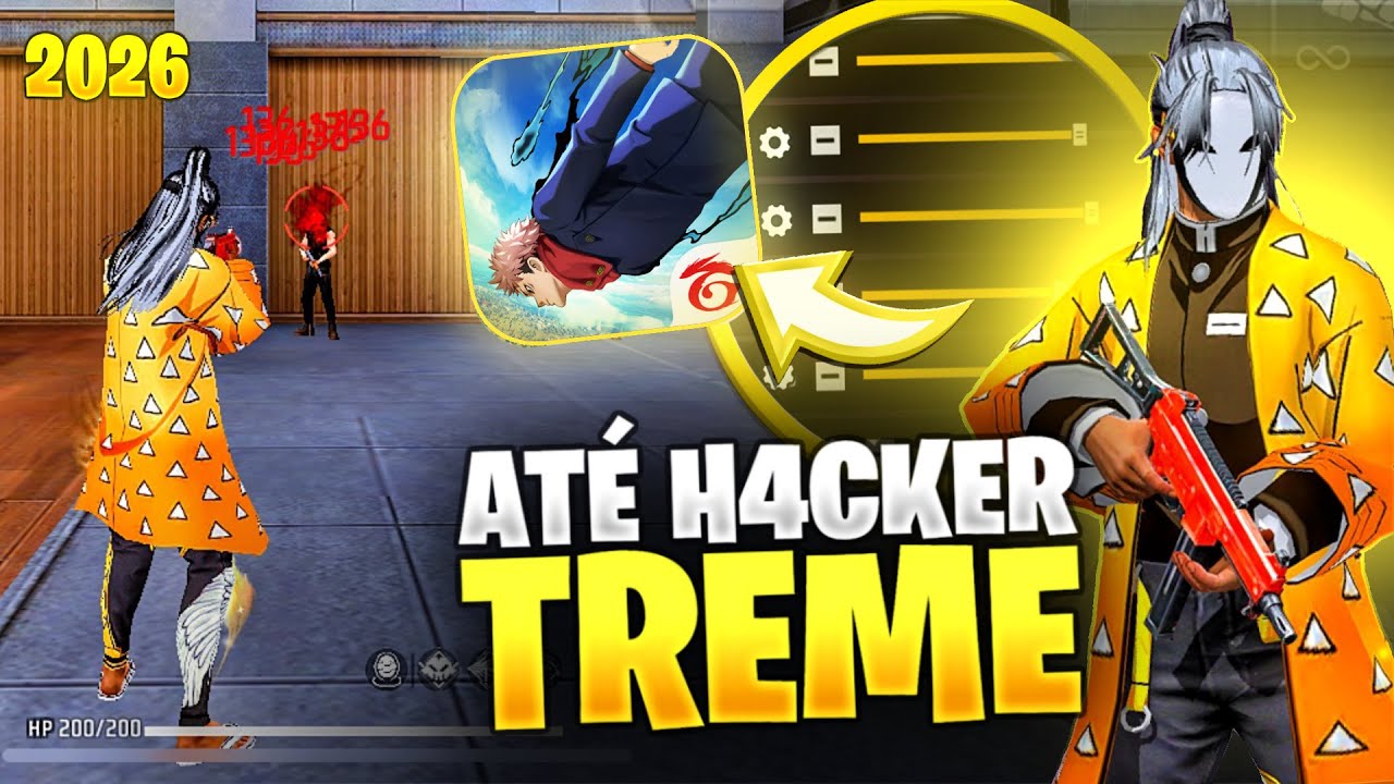 ATUALIZADA 2026! ⭐ a MELHOR SENSIBILIDADE Com e Sem DPI para SUBIR CAPA na ATUALIZAÇÃO do FREE FIRE