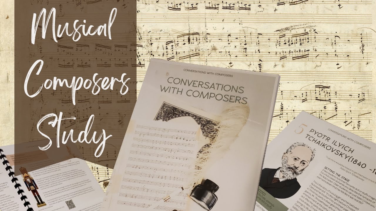 Musical Composers Homeschool Curriculum Review & Flip Thru, Conversations with Composers